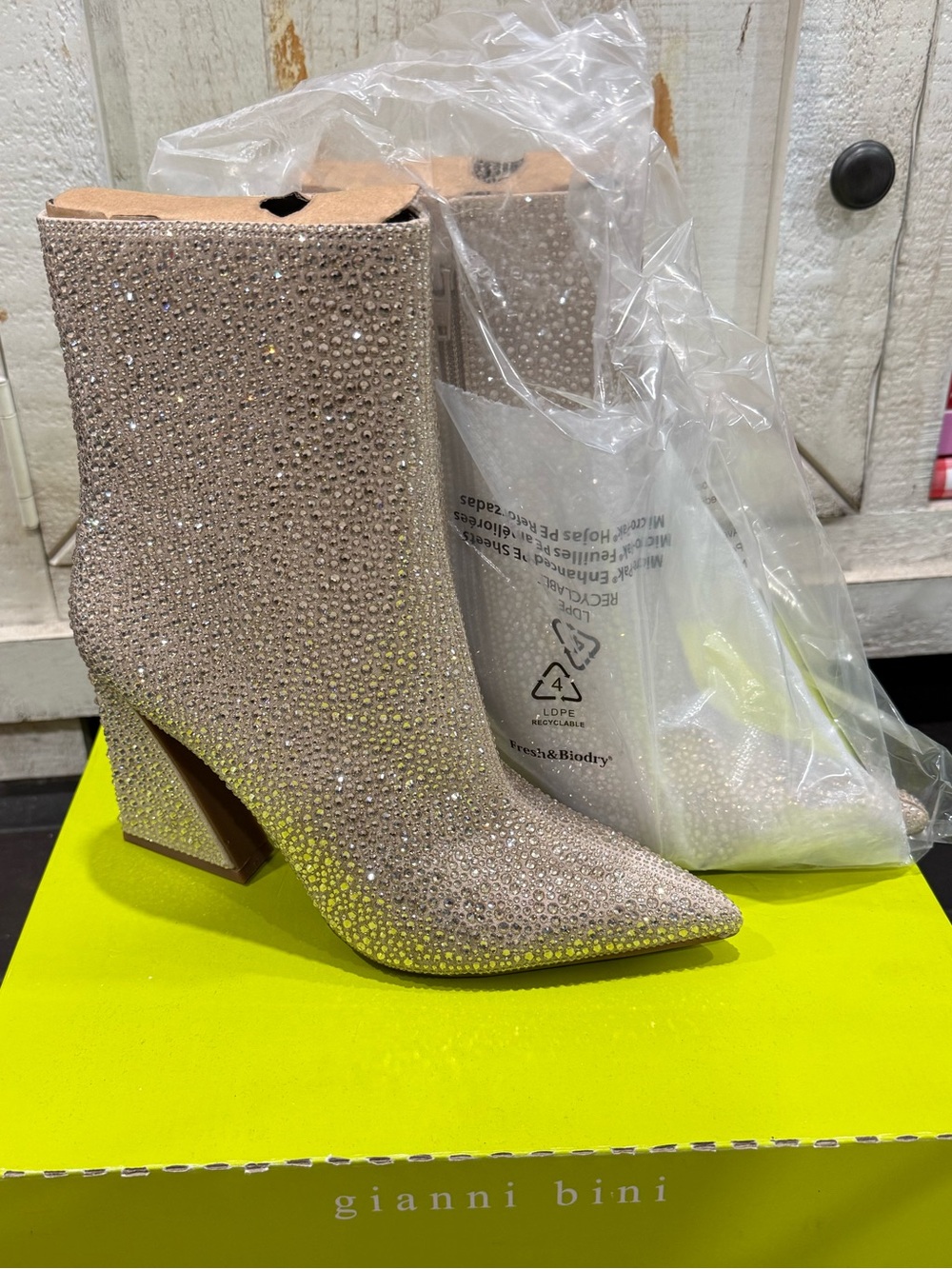 Gianna Bini Rhinestone Boots